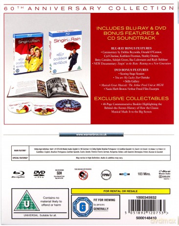 Deszczowa piosenka [Blu-Ray]+[DVD]+[CD]