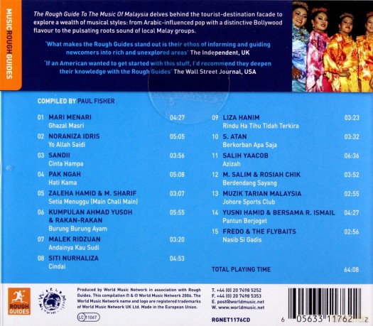 Różni Wykonawcy - Rough Guide: The Rough Guide To The Music Of Malaysia [CD]