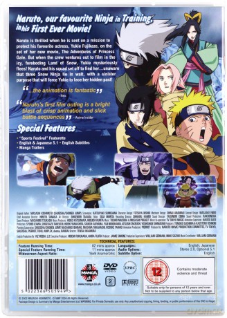 Naruto The Movie: Ninja Clash in The Land of Snow [DVD]
