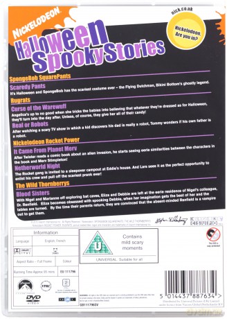 Nicktoons: Halloween Spooky Stories [DVD]