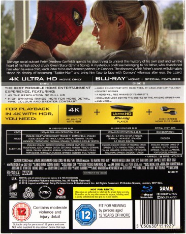 Niesamowity Spider-Man [Blu-Ray 4K]+[Blu-Ray]
