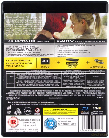 Niesamowity Spider-Man [Blu-Ray 4K]+[Blu-Ray]