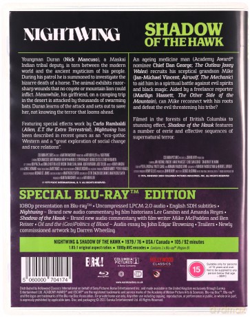 Nightwing / Shadow Of The Hawk [Blu-Ray]