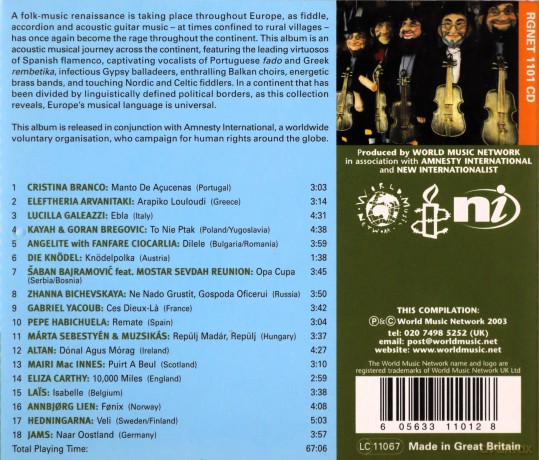 Różni Wykonawcy - Rough Guide: The Rough Guide To Unwired Europe [CD]