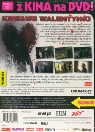 Krwawe Walentynki [DVD]+[książka]