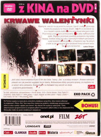 Krwawe Walentynki [DVD]+[książka]