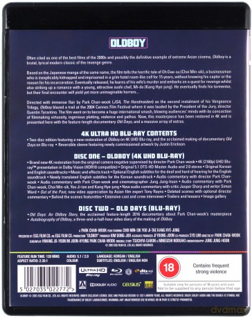 Oldboy [Blu-Ray 4K]+[Blu-Ray]