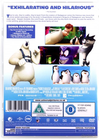 Penguins Of Madagascar (Pingwiny z Madagaskaru) [DVD]