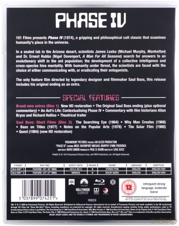 Phase IV [2xBlu-Ray]