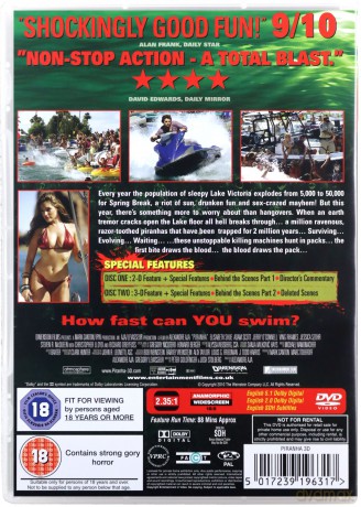 Piranha 3D (Pirania) [2DVD]