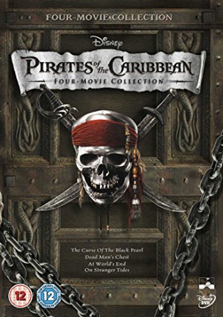 Pirates of The Caribbean 1-4 (Piraci z Karaibów 1-4) [4DVD]