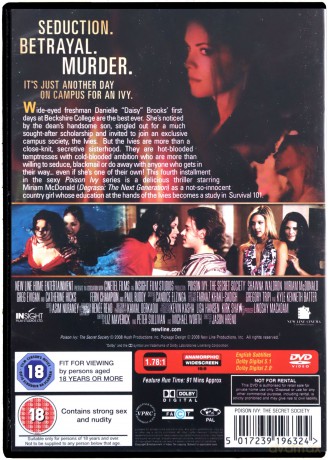 Poison Ivy: The Secret Society (Trujący bluszcz: Tajne bractwo) [DVD]