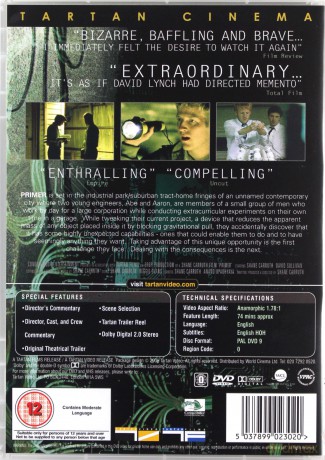Primer (Wynalazek) [DVD]