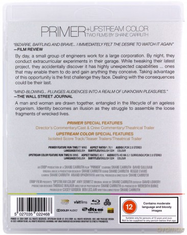 Primer / Upstream Color [Blu-Ray]
