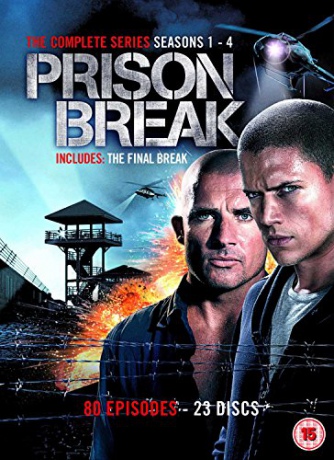 Prison Break Season 1-4 (Skazany na śmierć) [23DVD]