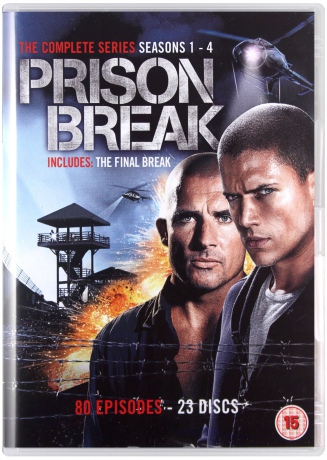 Prison Break Season 1-4 (Skazany na śmierć) [23DVD]