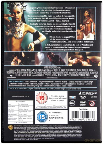 Queen of The Damned (Królowa potępionych) [DVD]