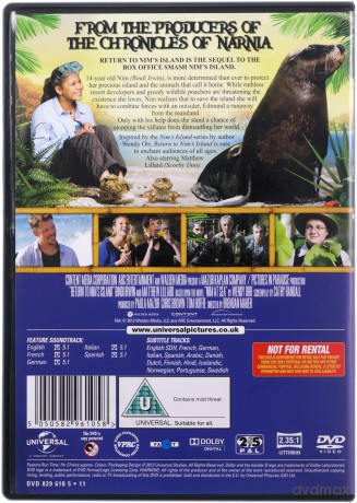 Return to Nim's Island (Powrót na Wyspe Nim) [DVD]