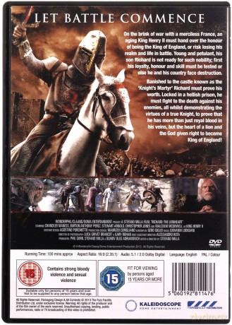 Richard The Lionheart (Ryszard Lwie Serce) [DVD]