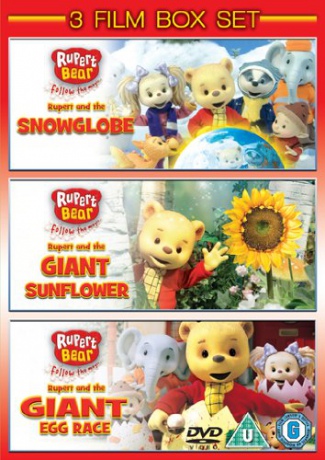 Rupert The Bear: Snowglobe / Giant Egg Race / Giant Sunflower [BOX] [3DVD]