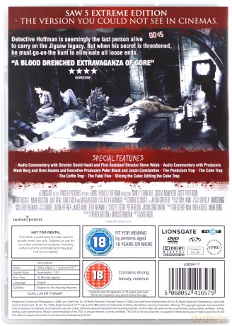 Saw V (Piła V) [DVD]