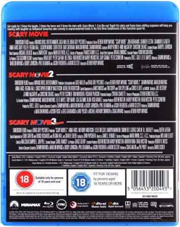 Scary Movie 1-3 (Straszny film 1-3) [Blu-Ray]