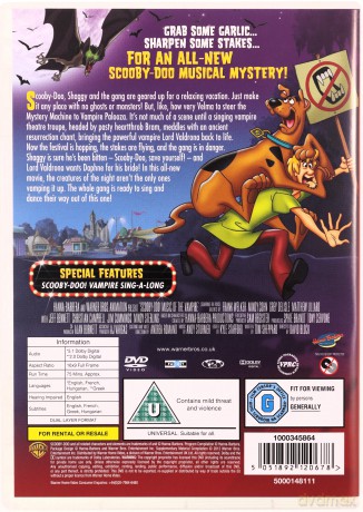 Scooby-Doo: Music Of The Vampire (Scooby Doo: Pogromcy wampirów) [DVD]