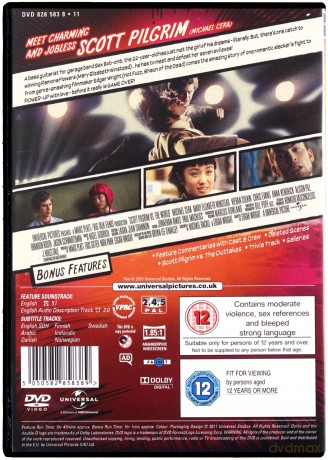 Scott Pilgrim (Limited) (Scott Pilgrim kontra świat) [DVD]