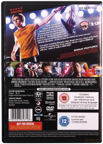 Scott Pilgrim vs. The World (Scott Pilgrim kontra świat) [DVD]