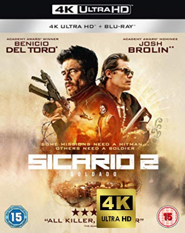 Sicario 2: Soldado [Blu-Ray 4K]+[Blu-Ray]