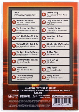 So You Wanna Be A Pop Star - Duets And Doubles [DVD]