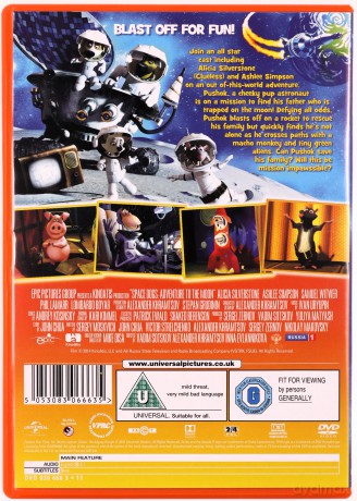 Space Dogs - Adventure to The Moon (Kosmiczna jazda. Hau hau! Mamy problem!) [DVD]