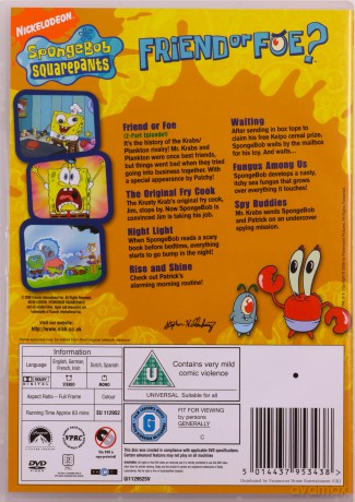 Spongebob Squarepants: Friend Or Foe (SpongeBob Kanciastoporty) [DVD]