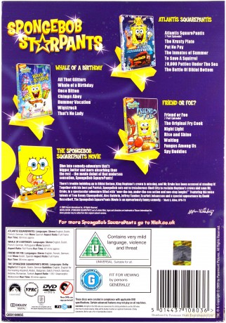 Spongebob Squarepants: Spongebob Starpants (SpongeBob Kanciastoporty) [4DVD]