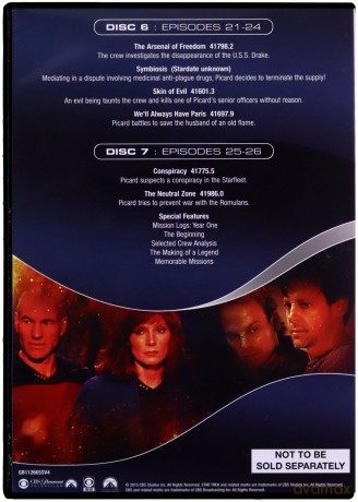 Star Trek The Next Generation: Season 1 (Star Trek: Następne pokolenie) [7DVD]