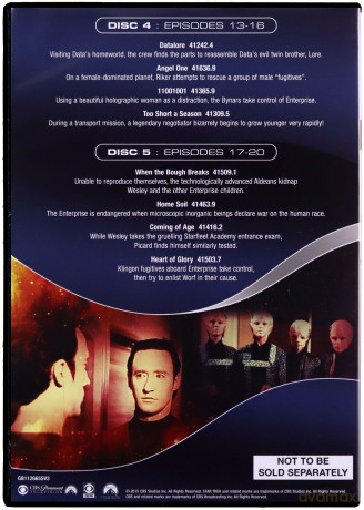 Star Trek The Next Generation: Season 1 (Star Trek: Następne pokolenie) [7DVD]