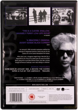 Stranger Than Paradise (Inaczej niż w raju) [DVD]