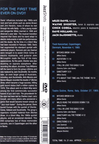 Miles Davis Quintet: Live In Copenhagen and Rome 1969 [DVD]