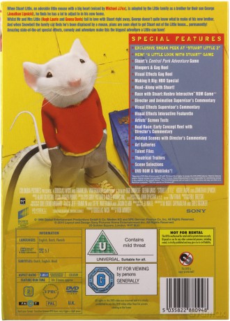 Stuart Little (Stuart Malutki) [DVD]