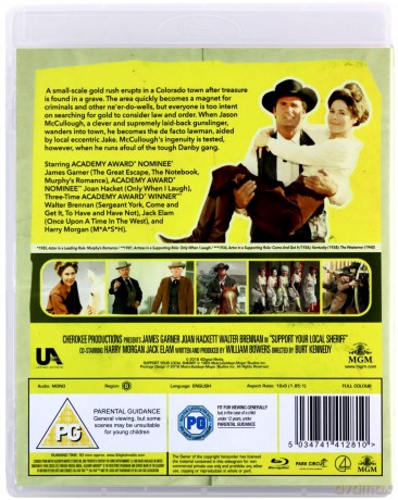 Support Your Local Sheriff (Popierajcie swego szeryfa) [Blu-Ray]