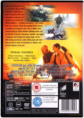 Łzy słońca [DVD]