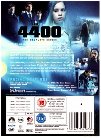 The 4400: Season 1-4 [15DVD]
