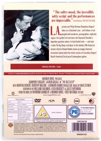 The Big Sleep (Wielki sen) [DVD]