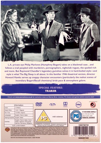 The Big Sleep (Wielki sen) [DVD]