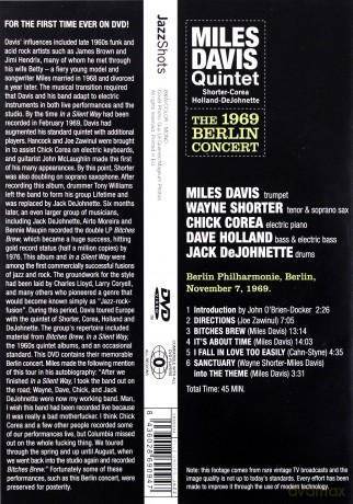 Miles Davis: The 1969 Berlin Concert [DVD]