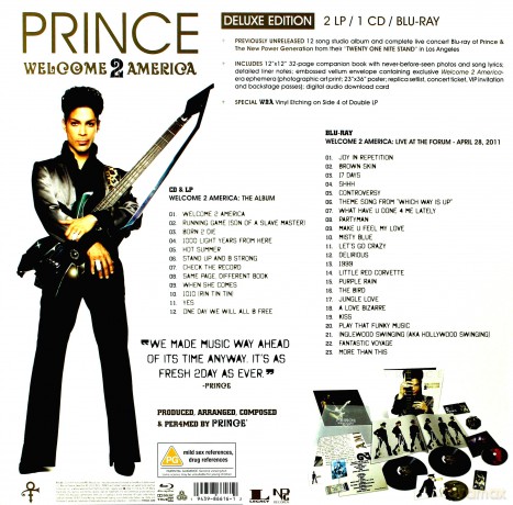 Prince: Welcome 2 America [4xWinyl]