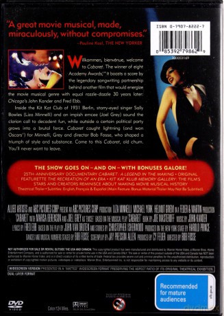 Cabaret (Kabaret) [DVD]