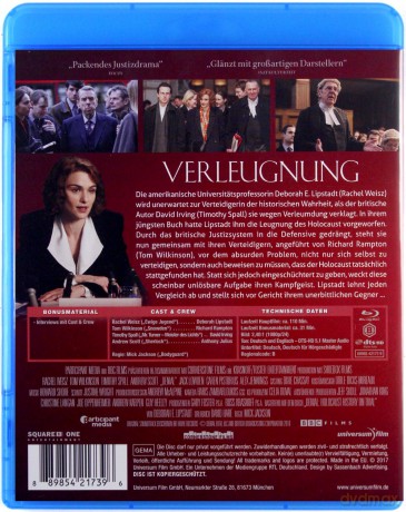 Denial (Kłamstwo) [Blu-Ray]