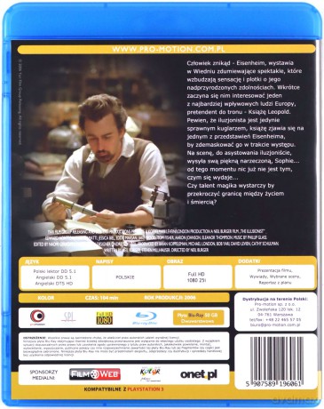 Iluzjonista [Blu-Ray]