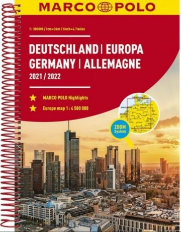 Atlas Niemcy 1:300 000 [KSIĄŻKA]